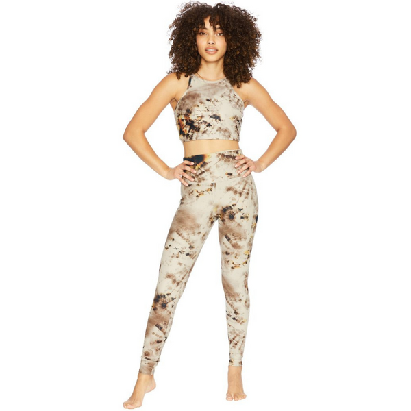Ayla Legging - Taupe Tie Dye – THE LUXEWELL